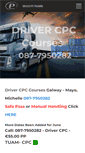 Mobile Screenshot of drivercpcgalway.com